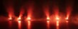 © Five Million Stock - Free stage with lights and smoke, Empty stage with red spotlights, conser, show, party, Presentation concept. Red spotlight strike on black background
