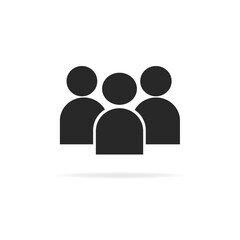 Poster - People vector sign. A group of people, a team, a team