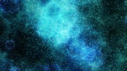 Wall Mural - Happy new year 2025 motion animation. Abstract motion background shining colorful particles. New year and Christmas 2025, 2024 background. Seamless 4K loop video.