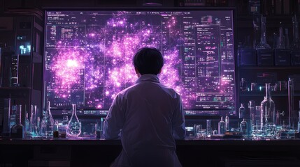 Poster - Scientist Exploring Data