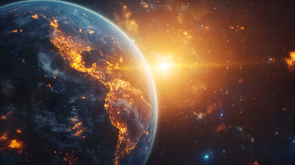 earthrise: a stunning view of our planet from space
