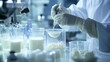 © Chotijah - Scientist conducting dairy product laboratory analysis