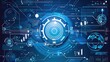 © 熙妍 杨 - Digital Background Technology Process - A Captivating Display of Technological Wonders. The Intricate Steps and Digital Elements Involved in the Background Technology Process, Creating a Mesmerizing