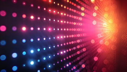 Poster - Abstract Colorful Lights Background