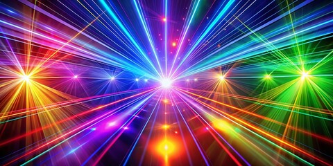 Poster - Dynamic Laser Effect Background for Captivating Candid Photography, Ideal for Creative Projects, Events, and Visual Art Displays