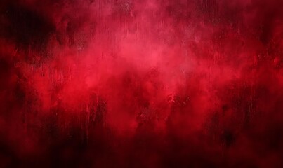 Wall Mural -  Abstract red watercolor background with dark grunge texture and smoke , distressed vintage. dark maroon background, dark crimson texture, banner 
