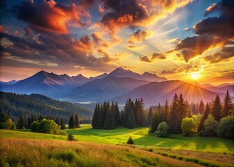 Poster - High-Resolution Background Images Showcasing Nature, Urban Landscapes, and Abstract Designs for Creative Projects and Professional Use with Rule of Thirds Composition