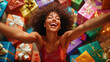 © Арам Шушанян - HAPPY MOOD BEFORE RECEIVING GIFTS, SURPRISE