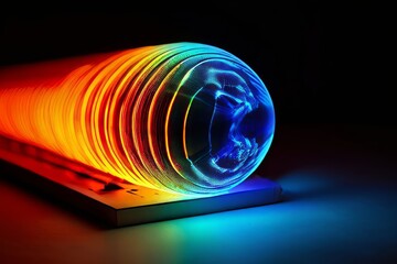 Poster - blackbody radiation illustrate a blackbody perfect absorber and