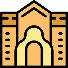 Poster - Kasbah, a traditional moroccan fortress, showcasing unique north african architecture with its fortified walls and ornate details