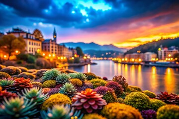 Poster - Stunning High Depth of Field Backgrounds for Creative Projects - Vibrant Textures and Colors to Enhance Your Visual Aesthetics With Diverse Themes and Styles