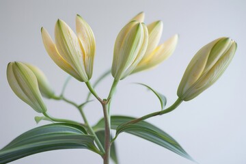 Poster - A close-up shot of a single flower placed in a decorative vase