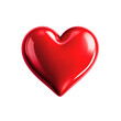 © Mohd - Glossy red heart symbol of love