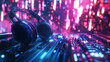 © bmf-foto.de - headphones on the dj mixer
