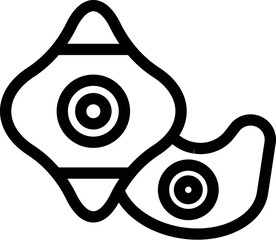 Poster - toys spinning tops with concentric circles rotating and playing games, childhood memories, fun and g