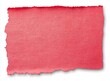 © Fahima - Torn Textured Red Paper Label Background for Notes and Messages