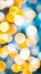 Aufkleber - Captivating Bokeh Lights Create a Dreamy Atmosphere of Colors Shining in the Background