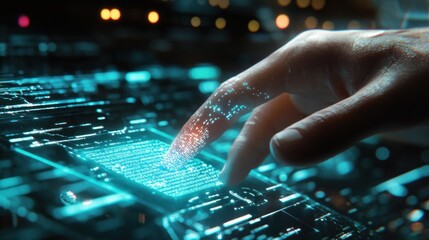 Poster - Digital Touch: Exploring the Futuristic Interface