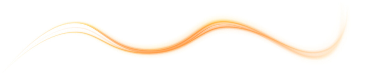 Leinwandbilder - Vector PNG white abstract background with yellow gold glow, blurred light lines, waves. Bright sparkling speed line for futuristic design and banner. Energy flow tunnel.