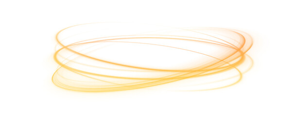 Vector PNG white abstract background with yellow gold glow, blurred light lines, waves. Bright sparkling speed line for futuristic design and banner. Energy flow tunnel.