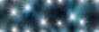 © PNG_bun - abstract wide blue bokeh lights background, blur winter snow blue colors
