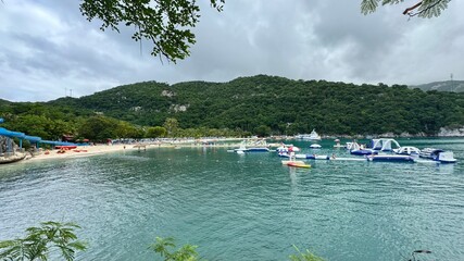 labadee, a resort on the north shore of haiti in the caribbean