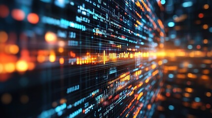 Poster - Abstract Digital Data Stream: A Visualization of Cyberspace