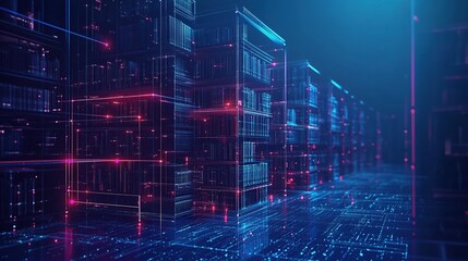 Poster - Cyber City: A Digital Metropolis of Data and Information