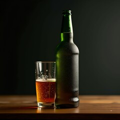 Fototapete - glass of beer