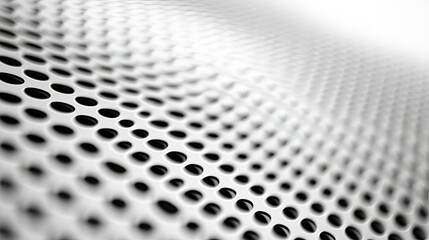 Poster - Symmetrical arrangement of small dots in a grid, forming a gentle pattern perfect for light, airy design backgrounds