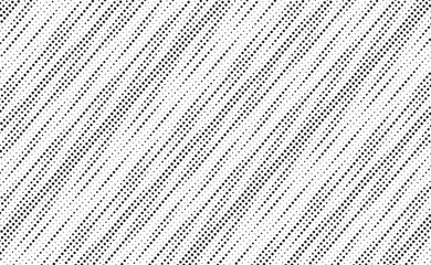 Halftone diagonal liner background. Monochrome halftone pattern. Abstract geometric dots background. Design for presentation banner, poster, flyer, business card.