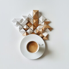 Wall Mural - cup of coffee