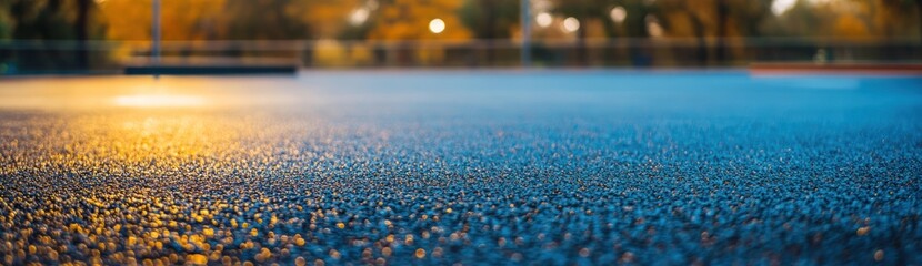 Aufkleber - A close-up view of a textured surface with warm lighting and blurred background elements.