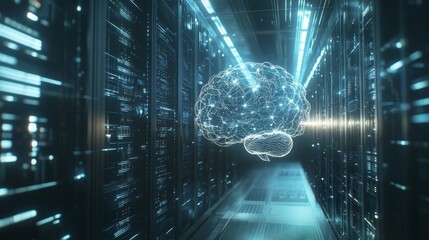 Poster - artificial intelligence revolution exploring the future of technology in data centers and networking