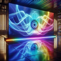 Poster - Light spectrum display