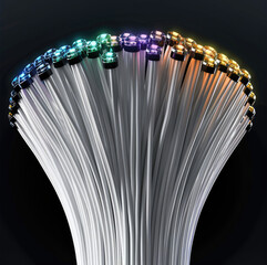 Poster - A optical fiber lines, multiplexed wireless lines, and 5 GHz band wireless communications to increase the capacity and improve the reliability of wireless communications.