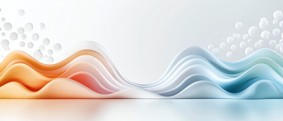 Poster - Sound waves and resonance patterns creative studio abstract visuals artistic environment modern viewpoint conceptual exploration