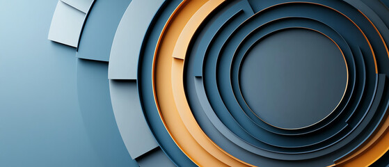 Poster - Resonance of sound waves in modern design urban studio graphic artwork creative environment aesthetic viewpoint