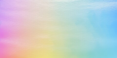 Poster - Soft Iridescent Rainbow Pastel Background with Gentle Gradient for Creative Projects, Art Works, and Design Uses