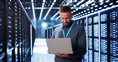 Aufkleber - Data Center Cloud Computer Management