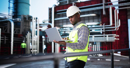 Poster - OSHA Inspection At Oil