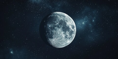 Wall Mural - moon and stars