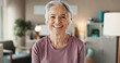 © peopleimages.com - Senior woman, portrait and smile with dental treatment, whitening results and cleaning confidence. Hygiene, mouth health and cosmetics for dentures, oral care and satisfaction for teeth aesthetic