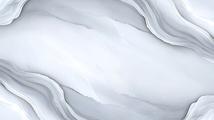 Poster - Elegant Abstract Background Featuring Soft Gray and White Waves with Smooth Flowing Lines Perfect for Modern Design Projects and Creative Applications