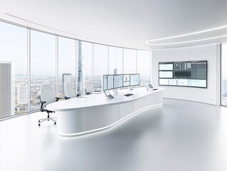 Poster - High-tech control room for monitoring renewable energy operations