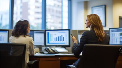 Poster - Business meeting strategy discussion corporate office professional environment collaborative space analytical view leadership insights