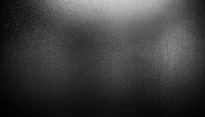 Fototapete - Monochrome abstract metallic dark background with noise