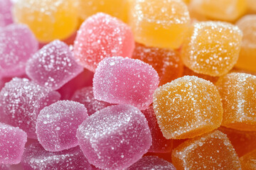 Poster - Jelly Candies Background