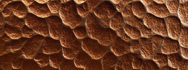 Poster - Close-up view of textured, scaly surface resembling reptilian skin or natural materials.