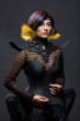 © ugis - Futuristic Avant-Garde Fashion With Bold Hairstyle